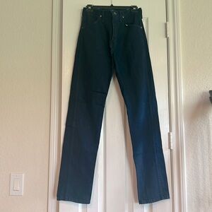 Wrangler Cowboy Cut Slim Fit Dark Indigo Jesns